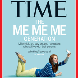 immagine millenial me me me generation