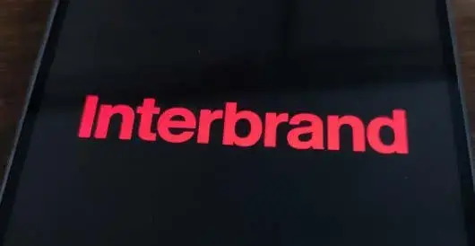 Interbrand scritta